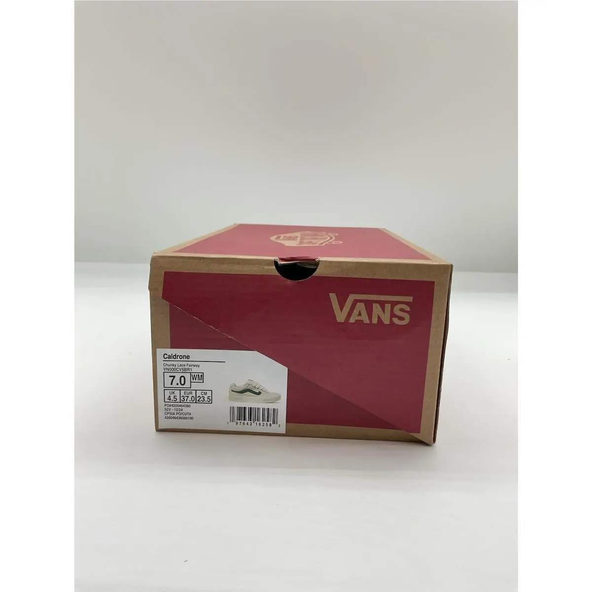 Vans shoes - Vans Caldrone Chunky Lace Fairway - VN0A2Z4AO3N1 - Gray & Green (UPC: 197643162582) 5