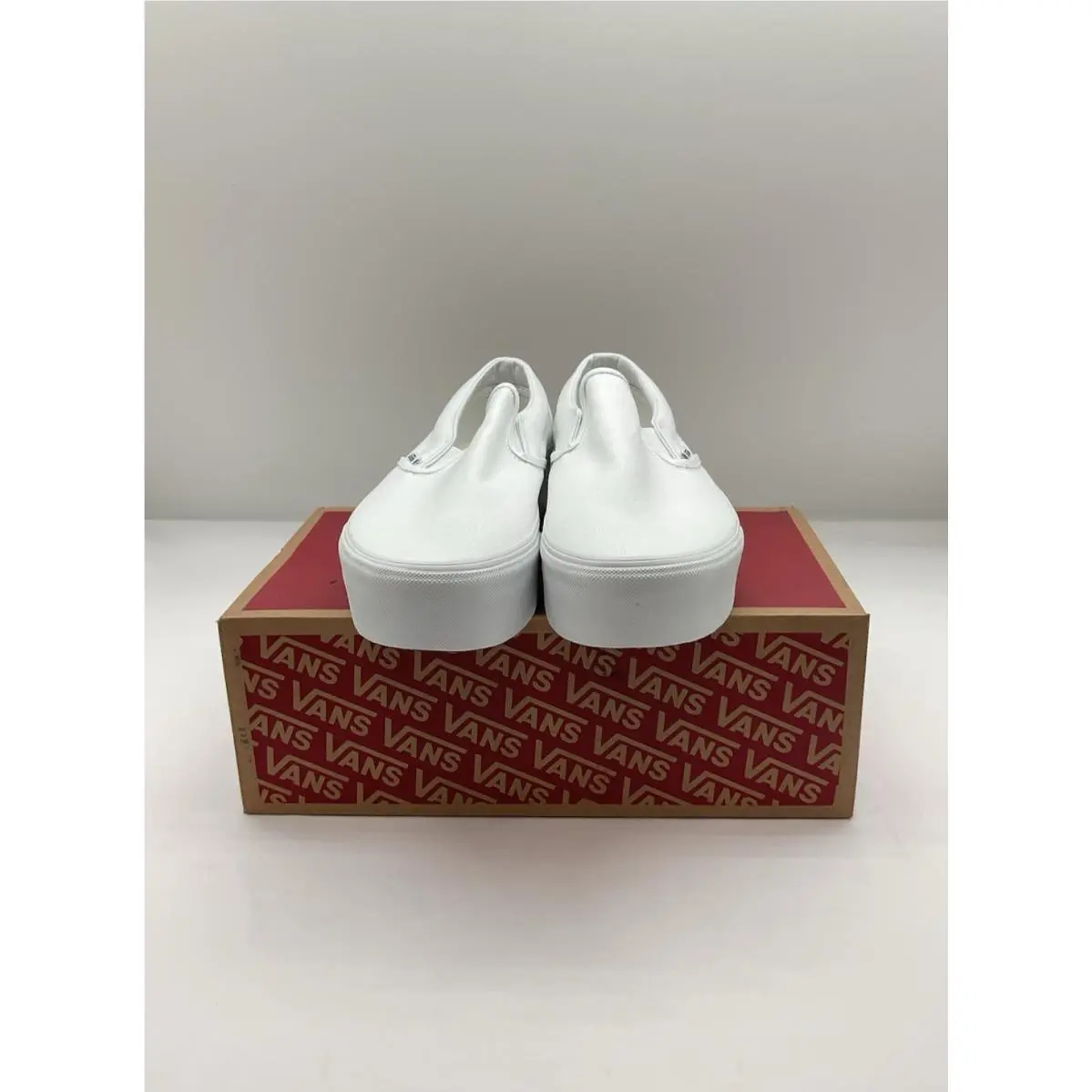 Vans shoes - VANS Classic Slip-On Stackform - Classic Stackform - VN0A7Q5RW00 - White (UPC: 196570279042) 1