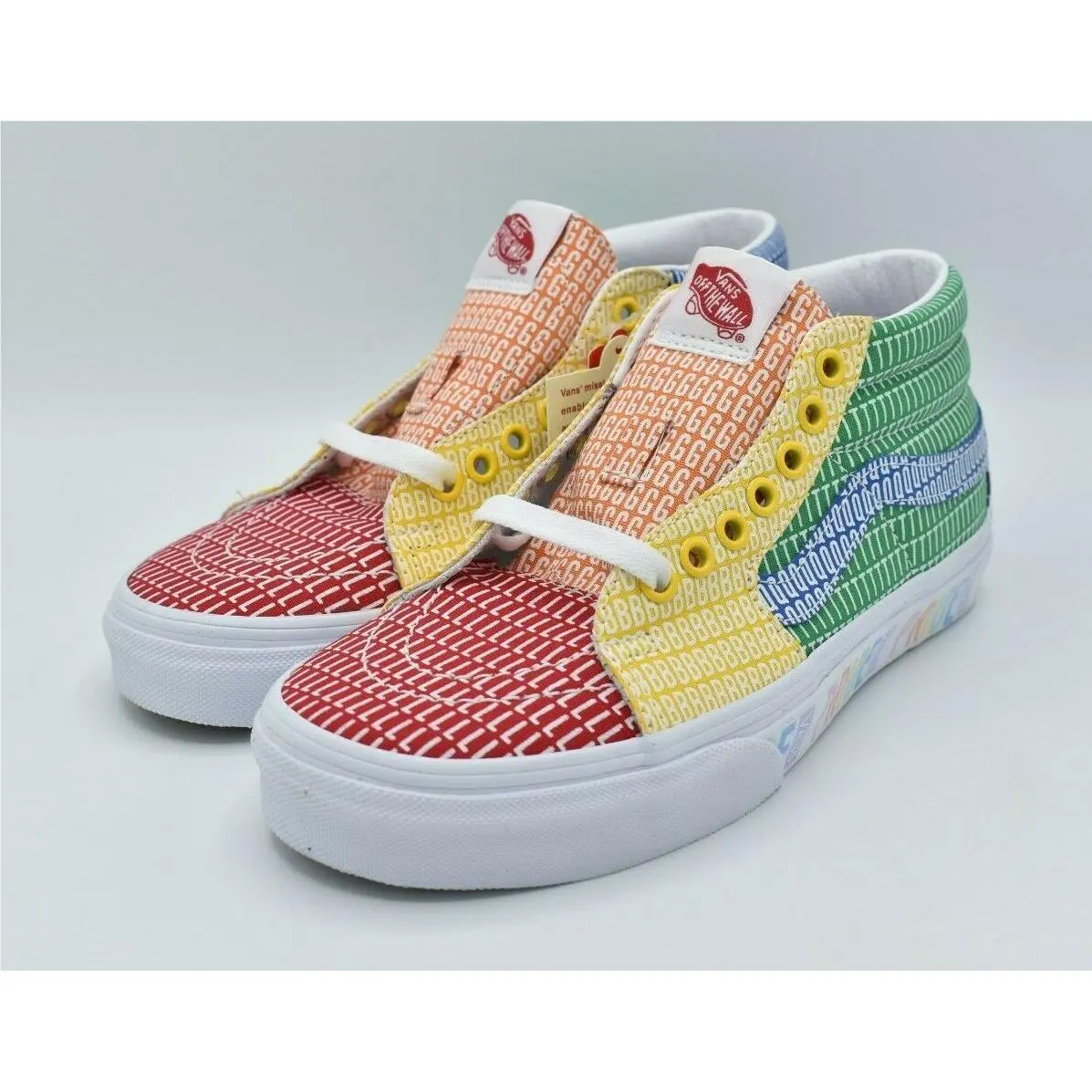 Vans shoes - VANS Sk8-Mid - Multicolor (UPC: 194903616793) 2