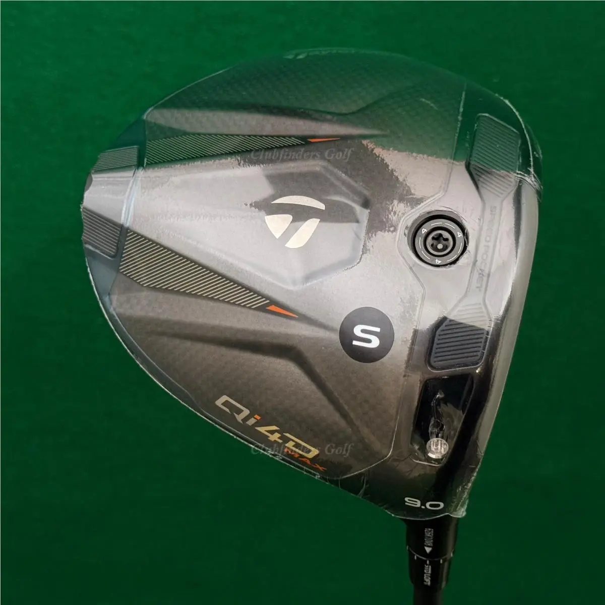 Taylormade Qi4D Max 9° Driver Mitsubishi Reax Blue 50-S Graphite Stiff W/hc