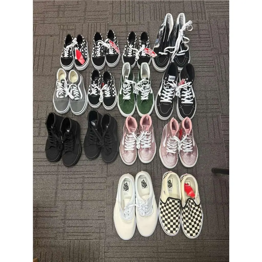 Lot of Vans 14 Shoes – Mixed Styles Sizes