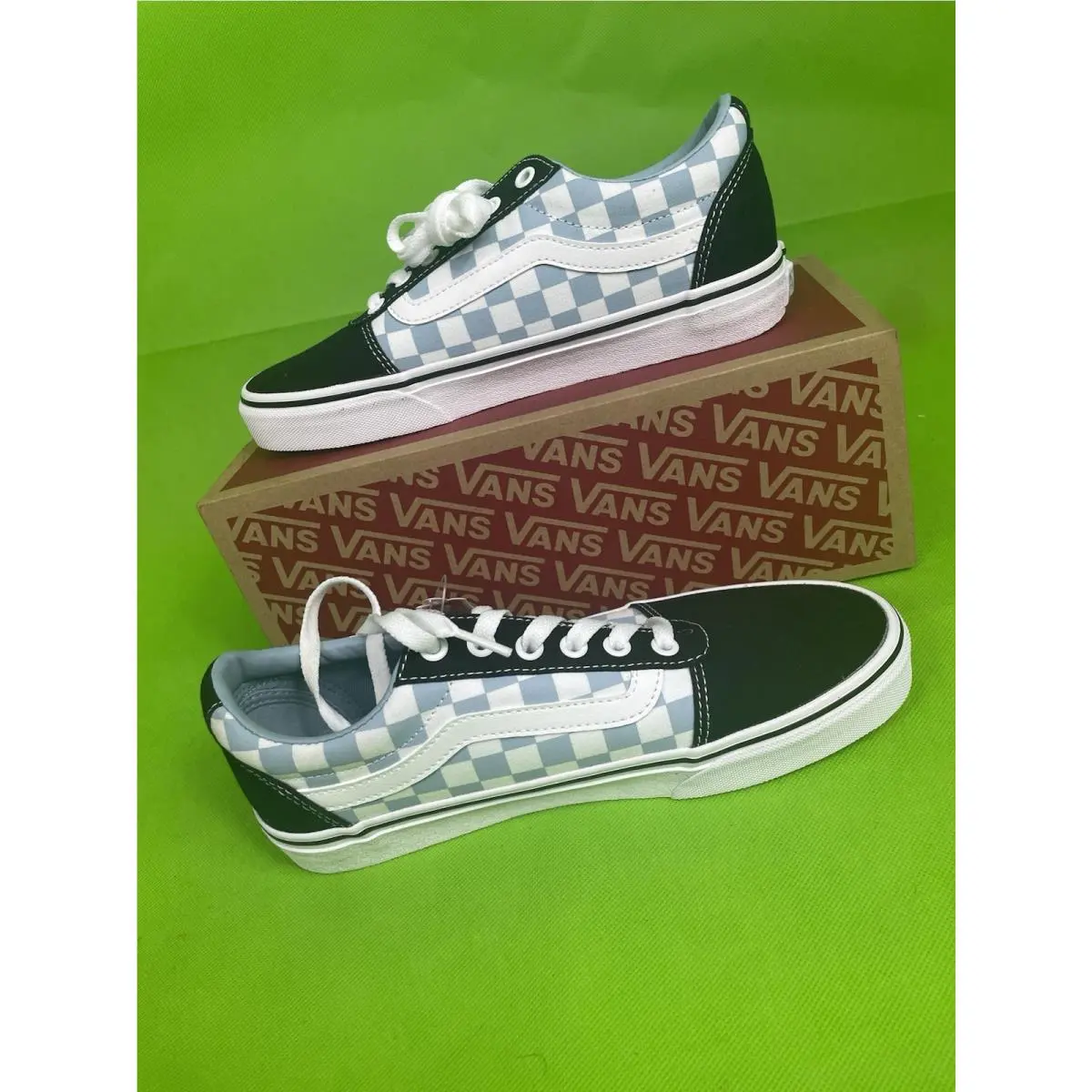 Vans Old Ward Checkerboard Sneakers Size 8.5