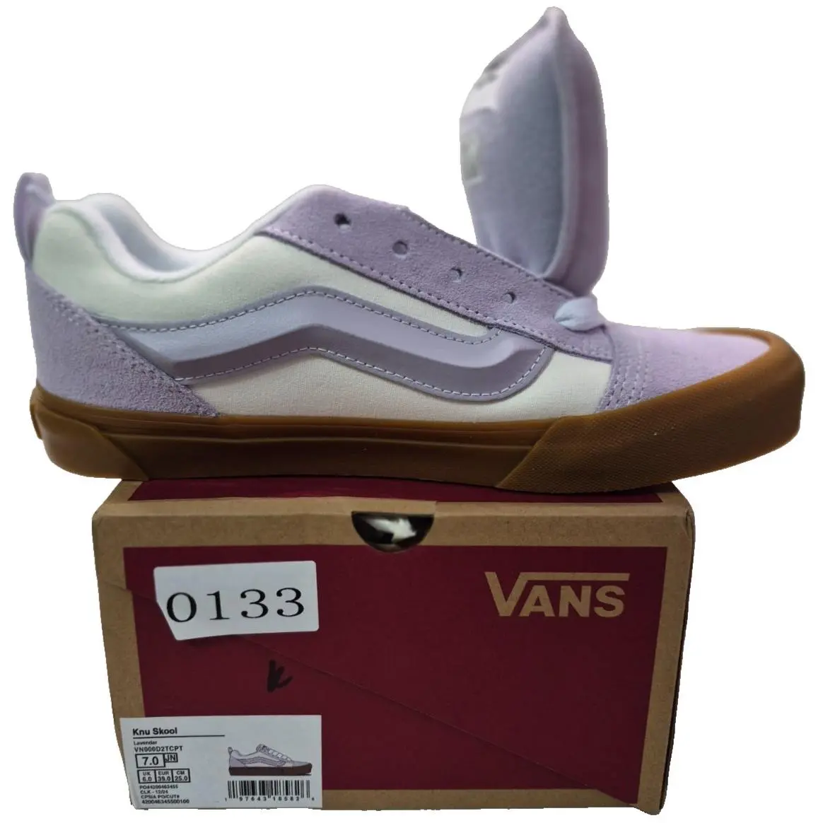Vans shoes - VANS Knu Skool - Knu Skool - Lavender (UPC: 197643185826) 6