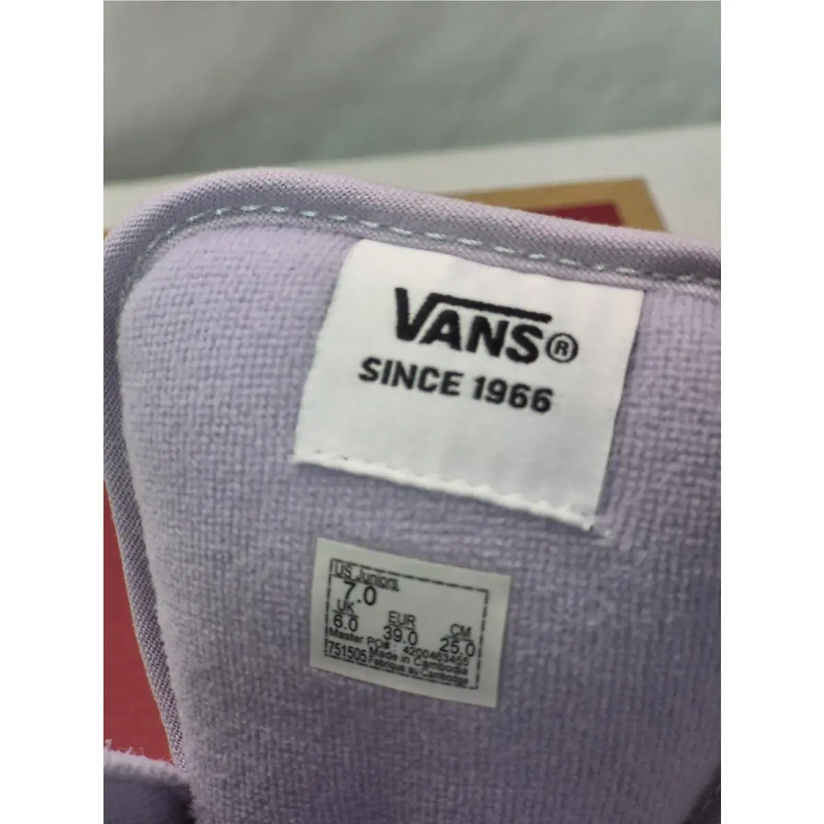 Vans shoes - VANS Knu Skool - Knu Skool - Lavender (UPC: 197643185826) 10