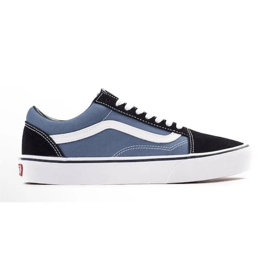 Vans Skate Old Skool Blue /white Shoes Sz 6.5 Women