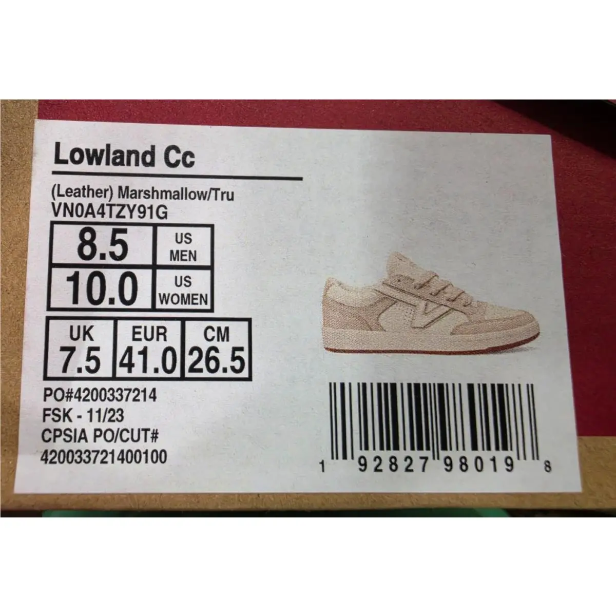Vans shoes - VANS Lowland - Lowland - White 10
