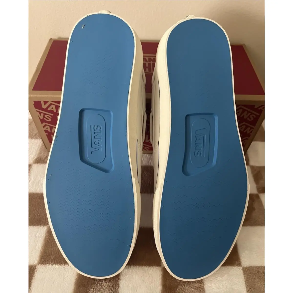 Vans shoes - VANS Authentic - Authentic - VN000Z91E68 - White/Marshmallow/Blue 12