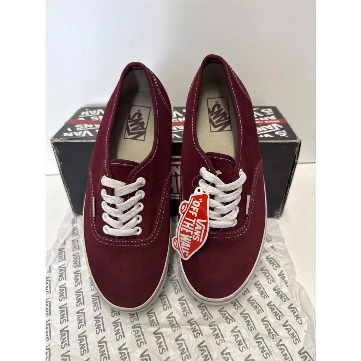 Vans shoes - VANS Authentic - Authentic - VN0A4BV99RH - Maroon 0