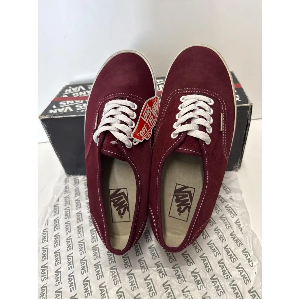 Vans shoes - VANS Authentic - Authentic - VN0A4BV99RH - Maroon 1