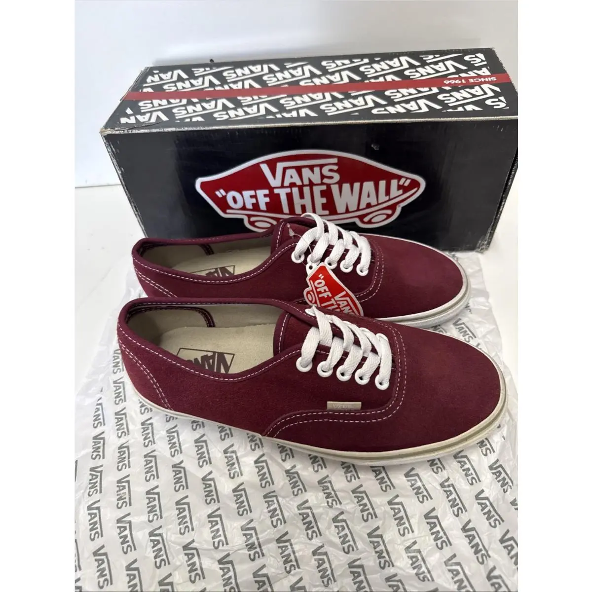 Vans shoes - VANS Authentic - Authentic - VN0A4BV99RH - Maroon 2