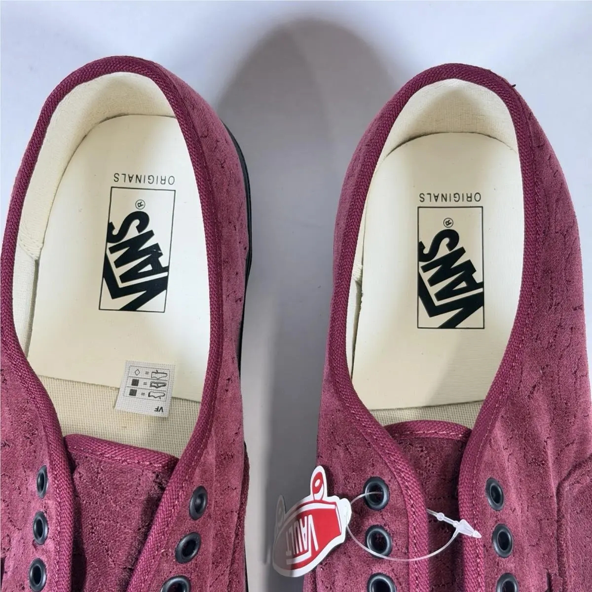 Vans shoes - VANS Authentic LX - Authentic - VN0A4BV99RH - Red 5