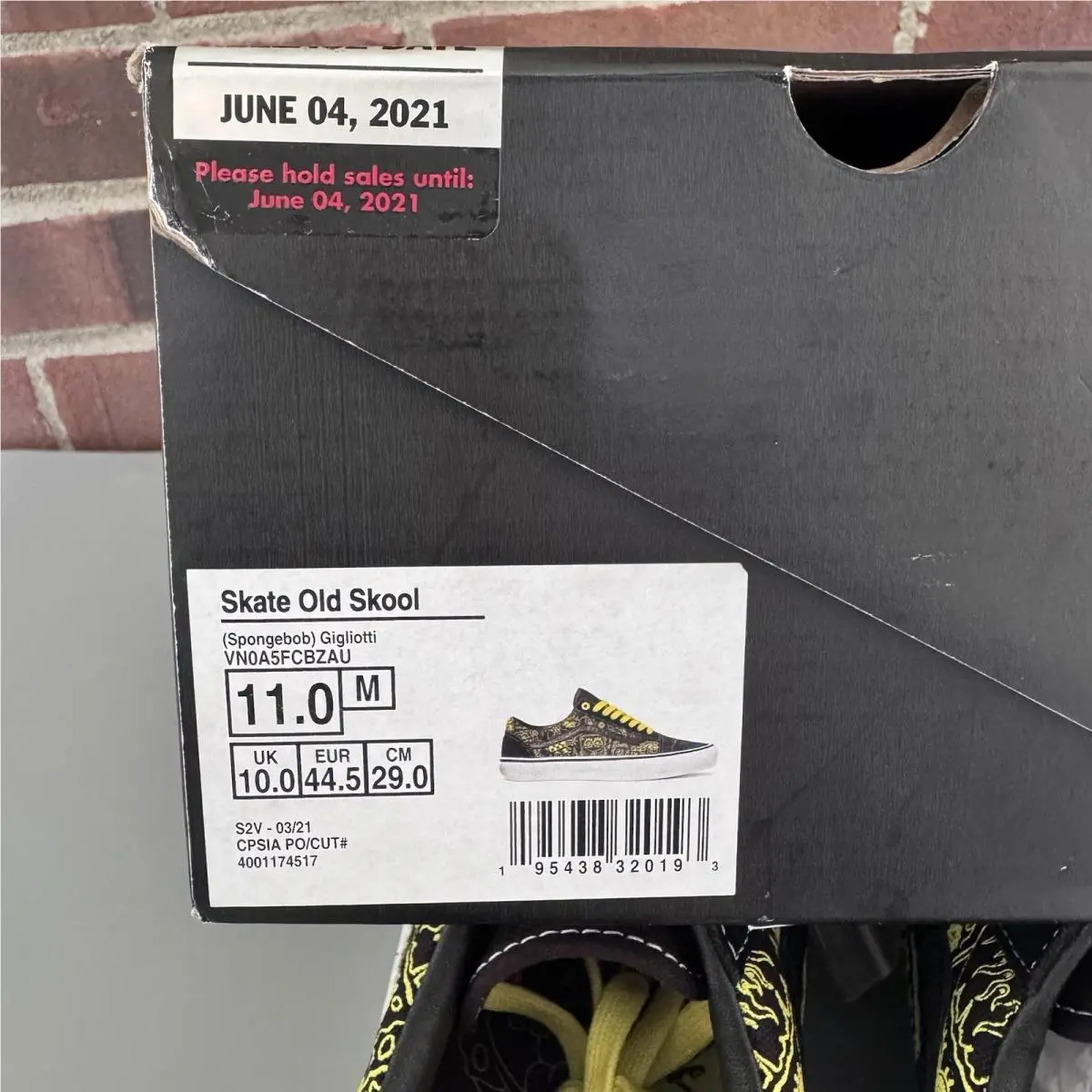 Vans shoes - VANS Old Skool - Old Skool - Yellow 12