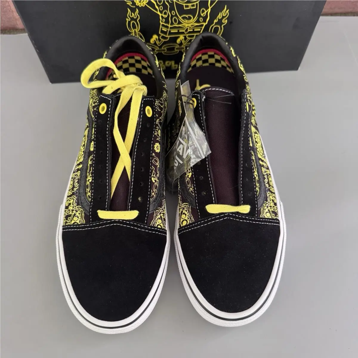 Vans shoes - VANS Old Skool - Old Skool - Yellow 4