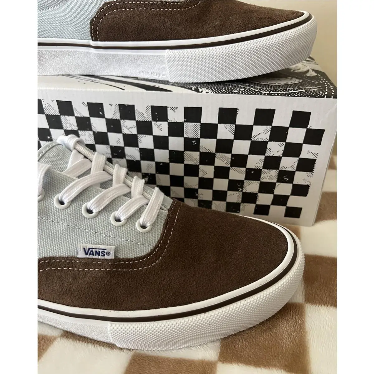 Vans shoes - VANS Era - Era - VN000ECRCL1 - Brown/Blue 2