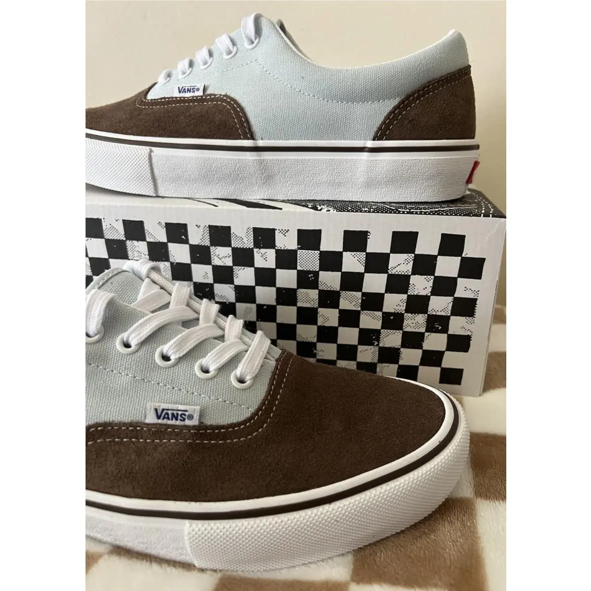 Vans shoes - VANS Era - Era - VN000ECRCL1 - Brown/Blue 3