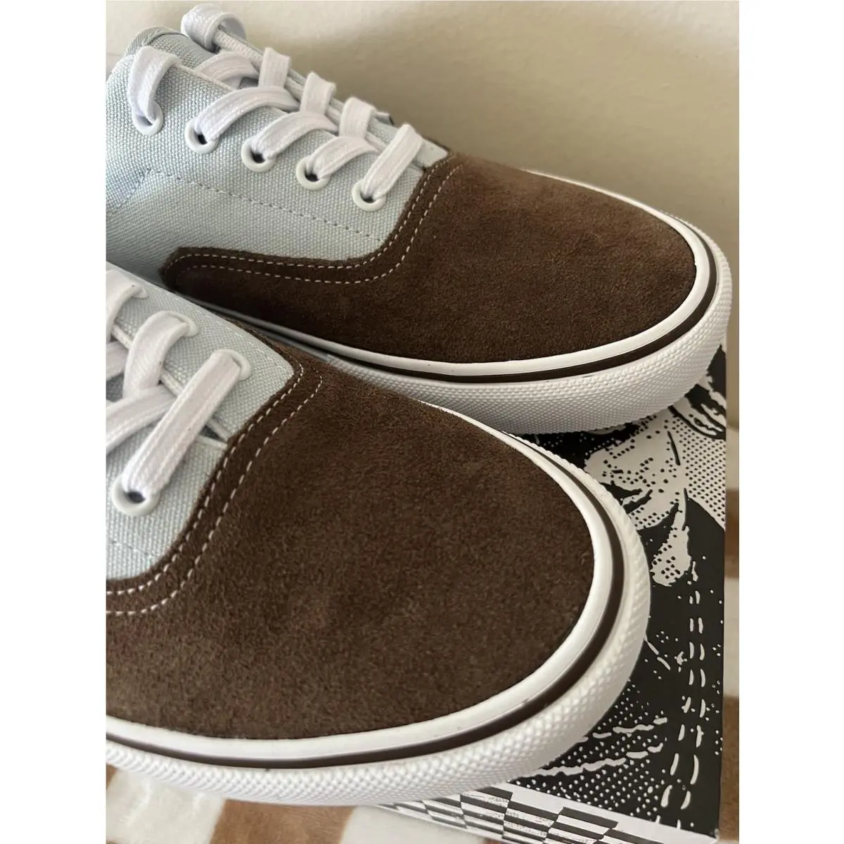 Vans shoes - VANS Era - Era - VN000ECRCL1 - Brown/Blue 4