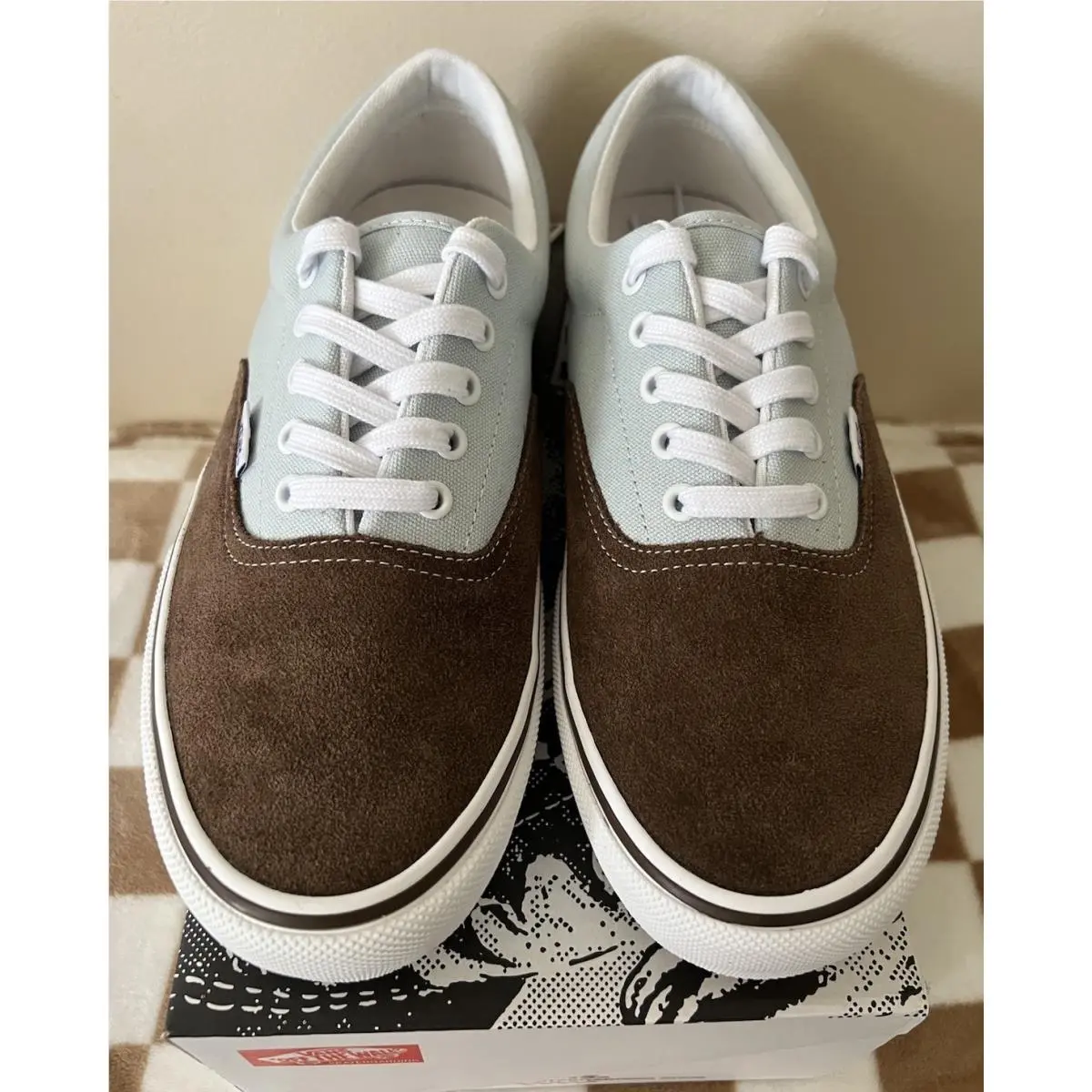 Vans shoes - VANS Era - Era - VN000ECRCL1 - Brown/Blue 7
