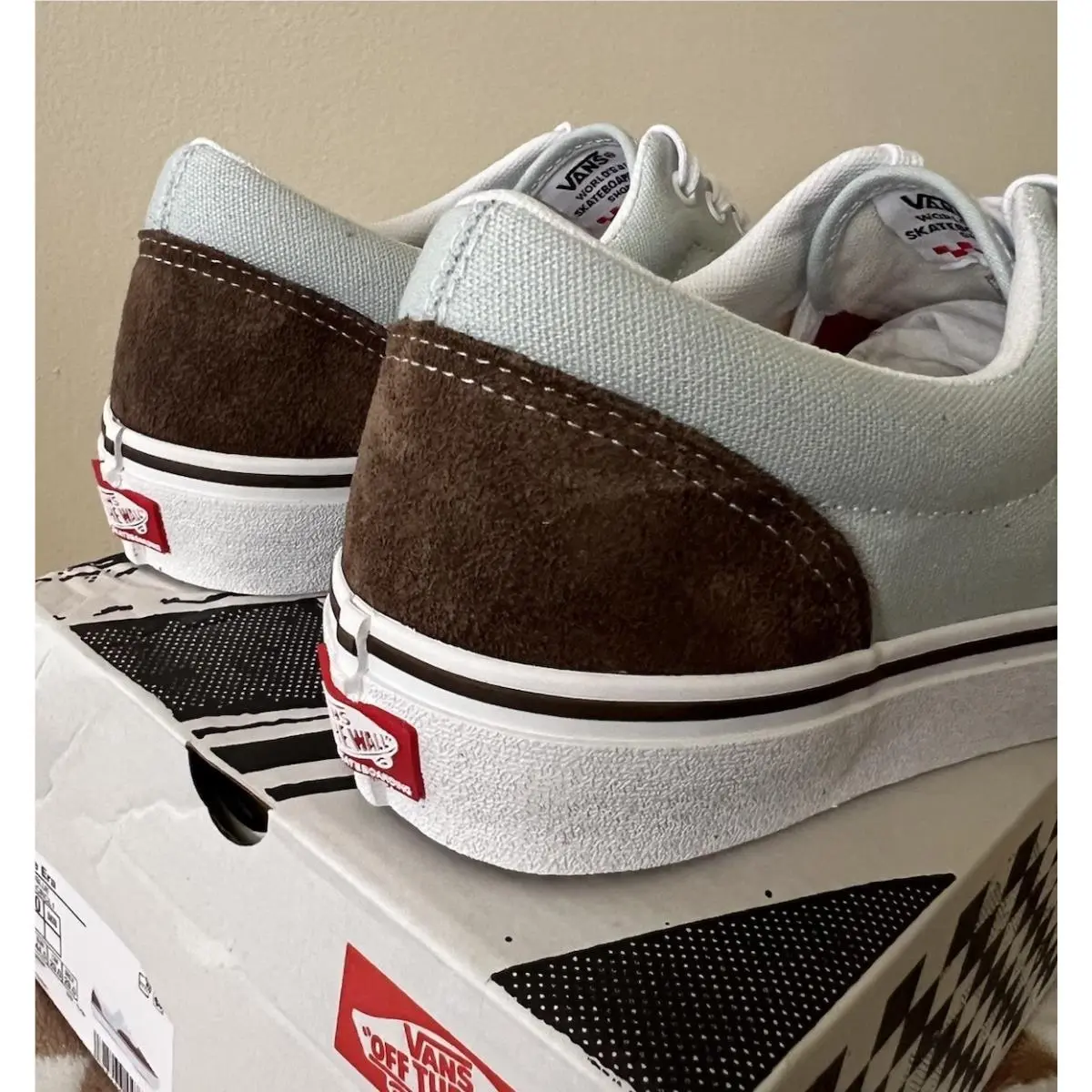 Vans shoes - VANS Era - Era - VN000ECRCL1 - Brown/Blue 9