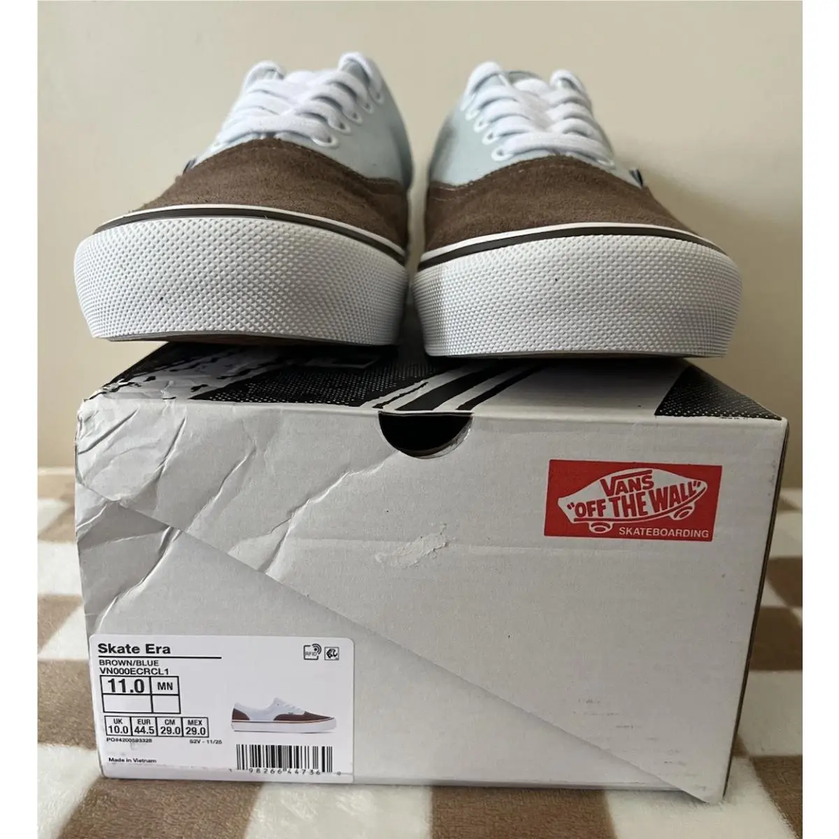 Vans shoes - VANS Era - Era - VN000ECRCL1 - Brown/Blue 10