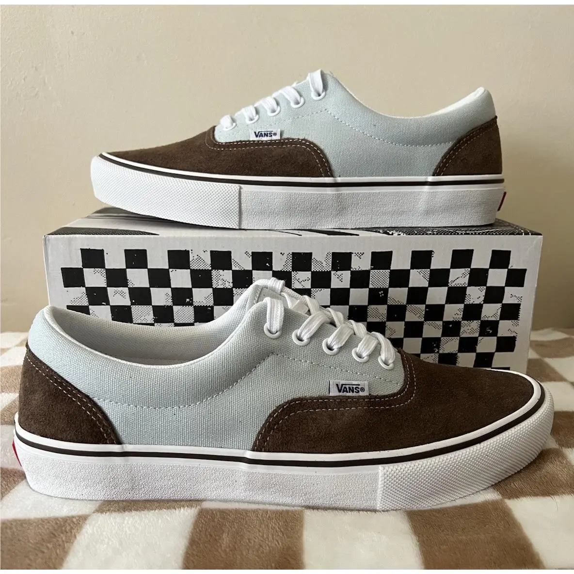 Vans shoes - VANS Era - Era - VN000ECRCL1 - Brown/Blue 1
