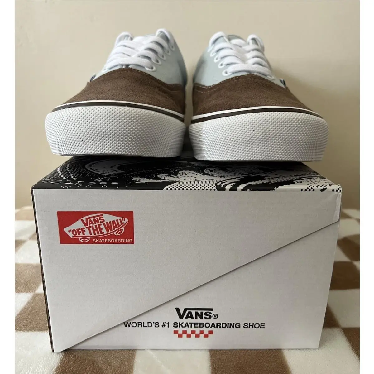 Vans shoes - VANS Era - Era - VN000ECRCL1 - Brown/Blue 6