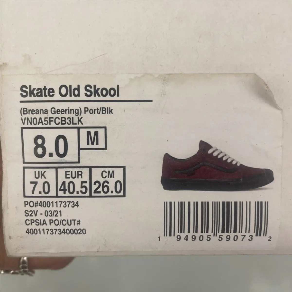 Vans shoes - VANS Old Skool - Old Skool - VN0A2Z32KGD - Black 0