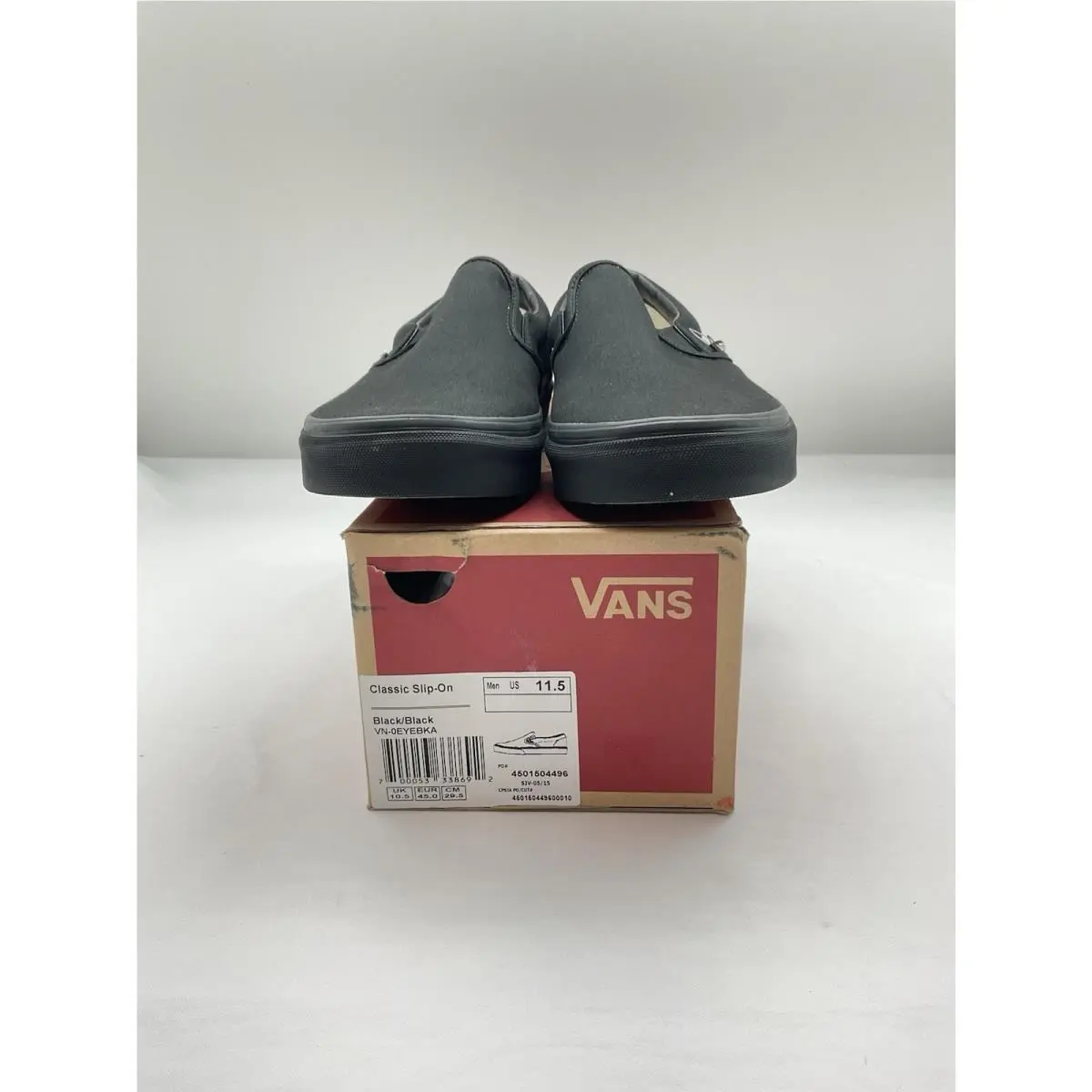 Vans shoes - VANS Asher - Asher - VN0EYEBKA - Black (UPC: 700053338692) 5