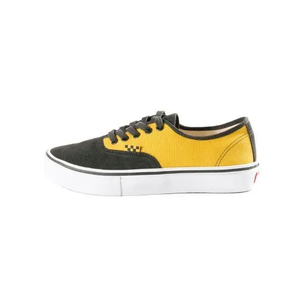Vans Skate Shoes Fade Black Mustard