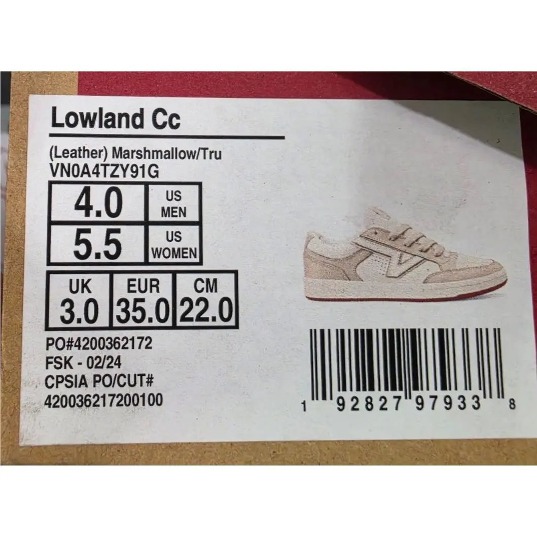 Vans shoes - VANS Lowland - Lowland - White 10