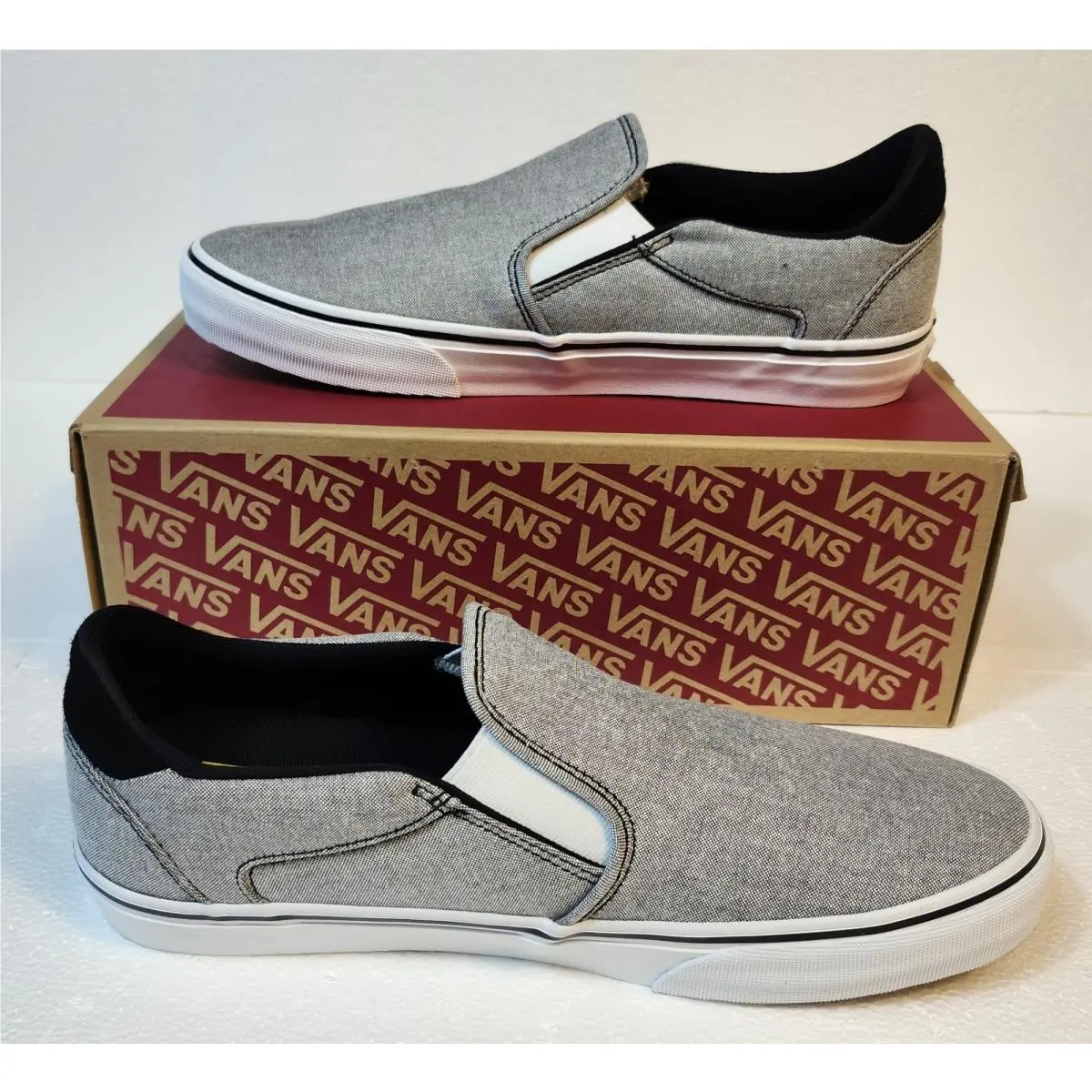 Vans shoes - VANS Asher - Asher - VN000CSYBLA - Gray 0