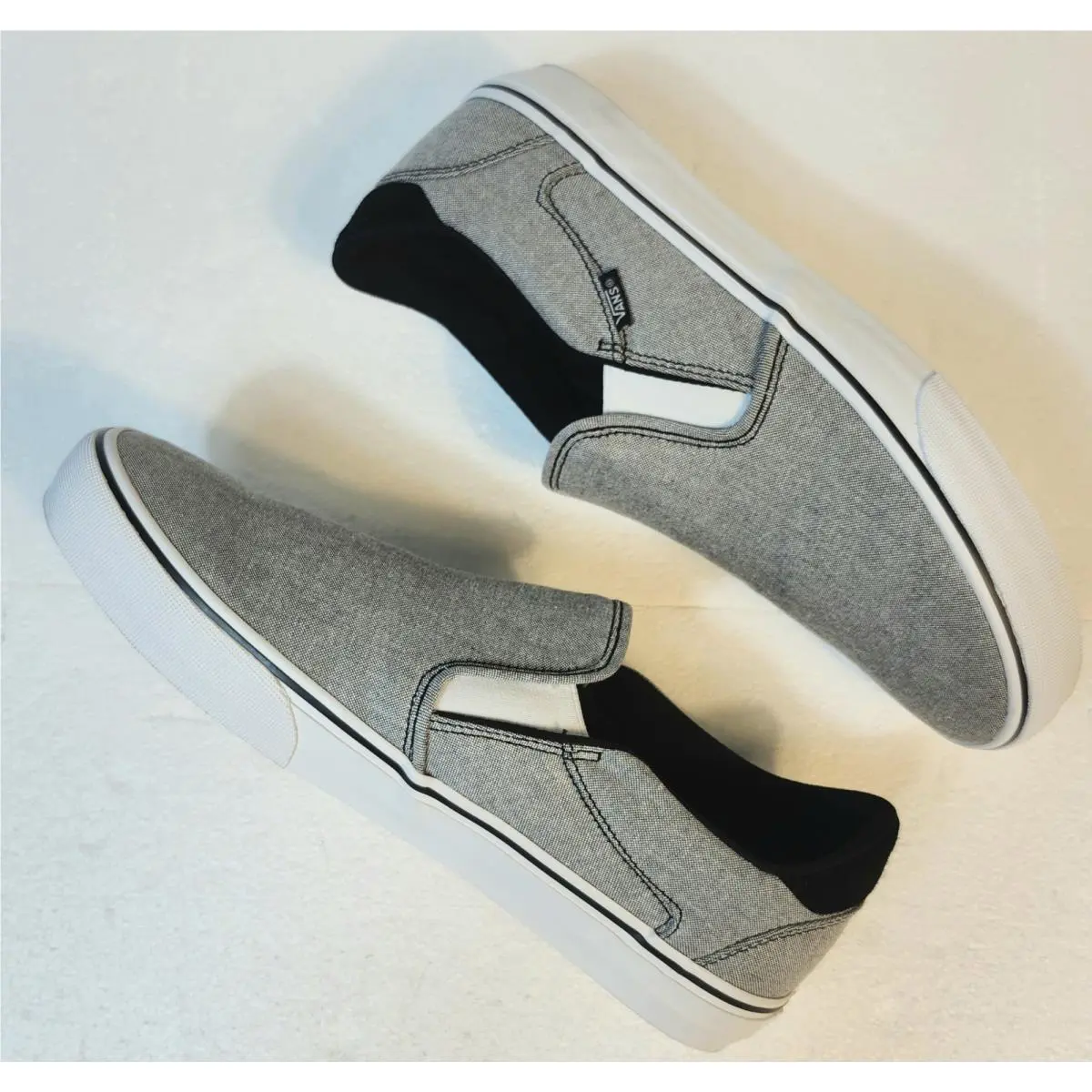 Vans shoes - VANS Asher - Asher - VN000CSYBLA - Gray 3
