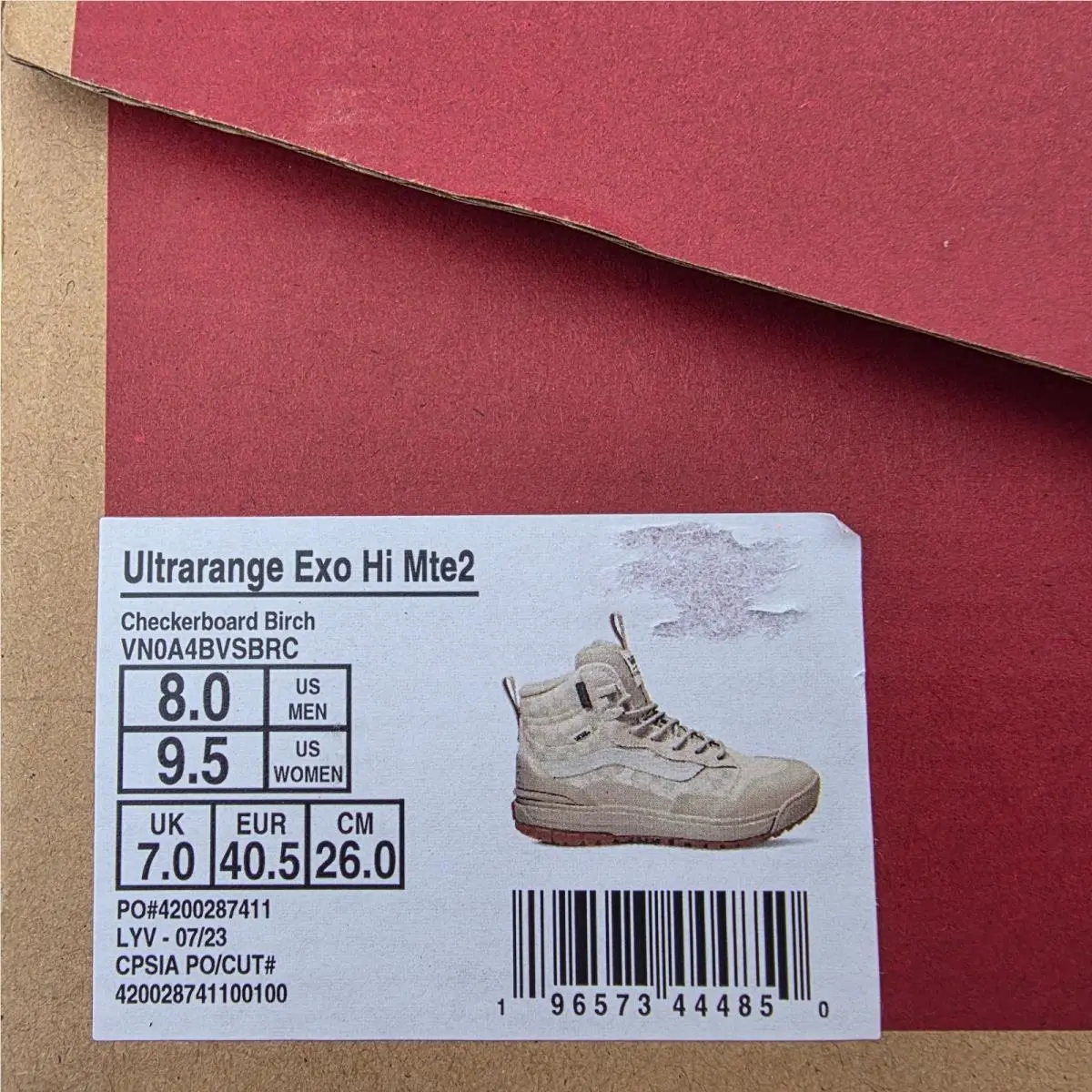 Vans shoes - Vans UltraRange - UltraRange - birch 10