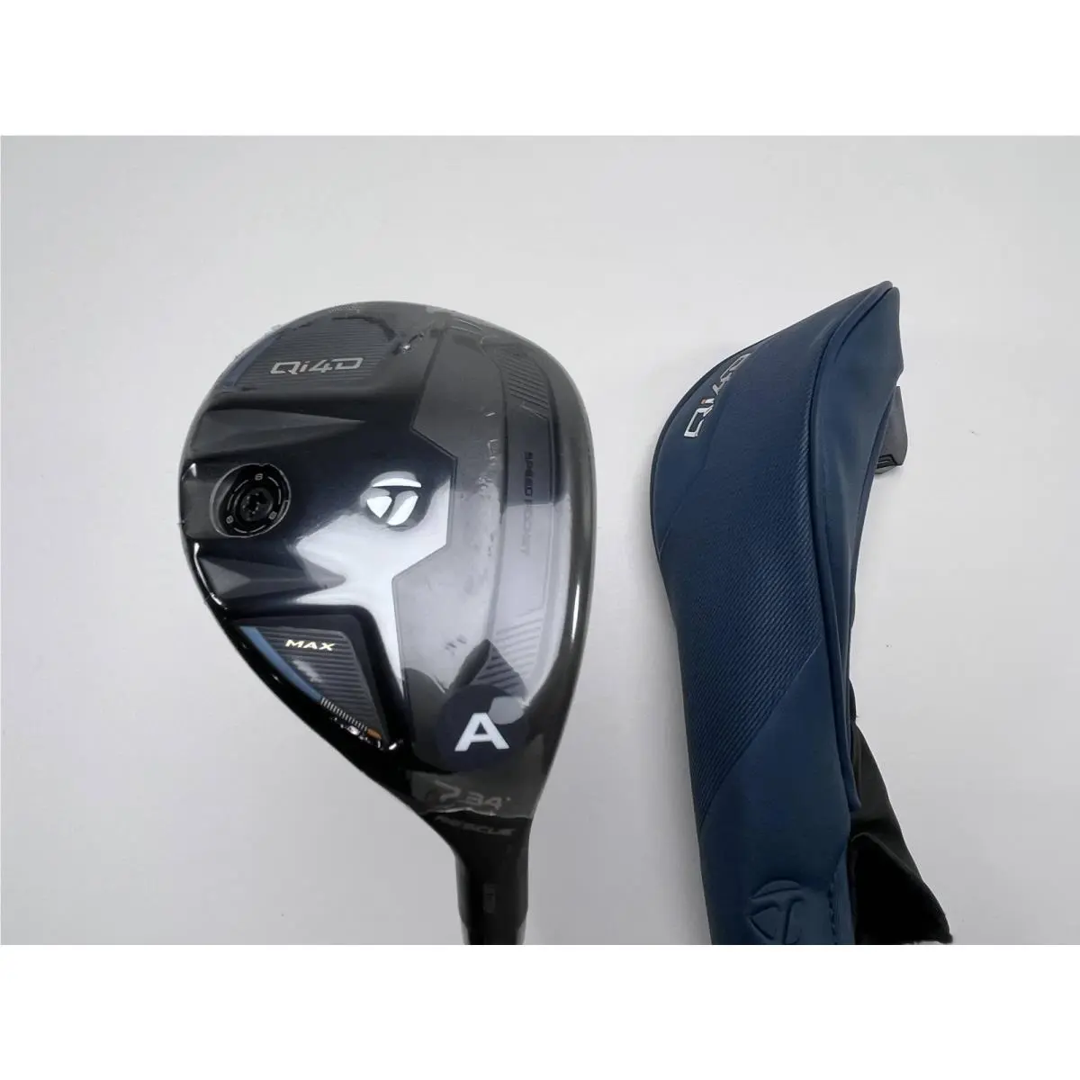 Taylormade Qi4D Max Rescue 7 Hybrid 34 Kbs Reax 50g Senior Graphite RH HC
