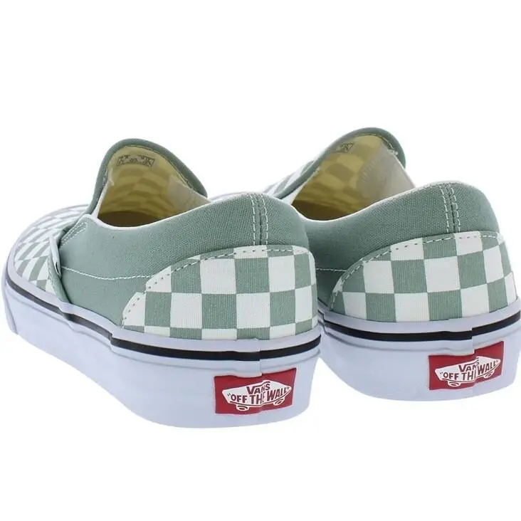 Vans shoes - VANS Classic Slip-On - Classic - VN000BVZCJL - Green (UPC: 0197063266662) 0