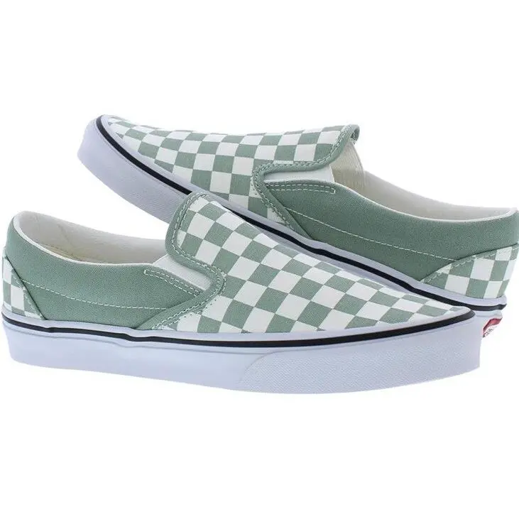 Vans shoes - VANS Classic Slip-On - Classic - VN000BVZCJL - Green (UPC: 0197063266662) 2