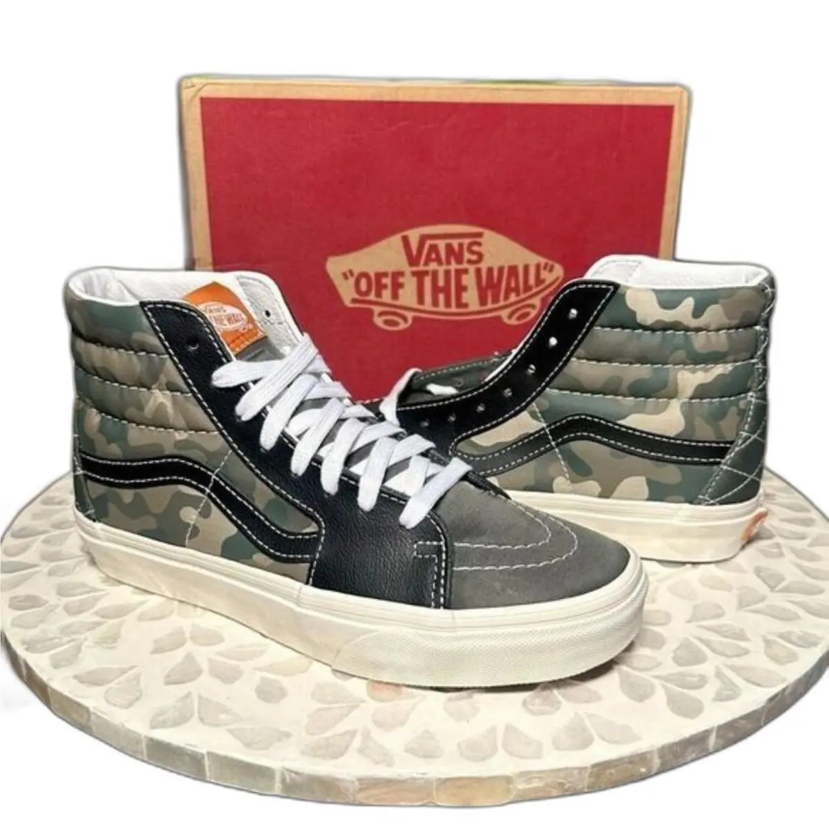 Vans Sk8-Hi - Mixed Utility Camo/multicolor - VN0A5JMJA57 SZ 6 M 7.5 W