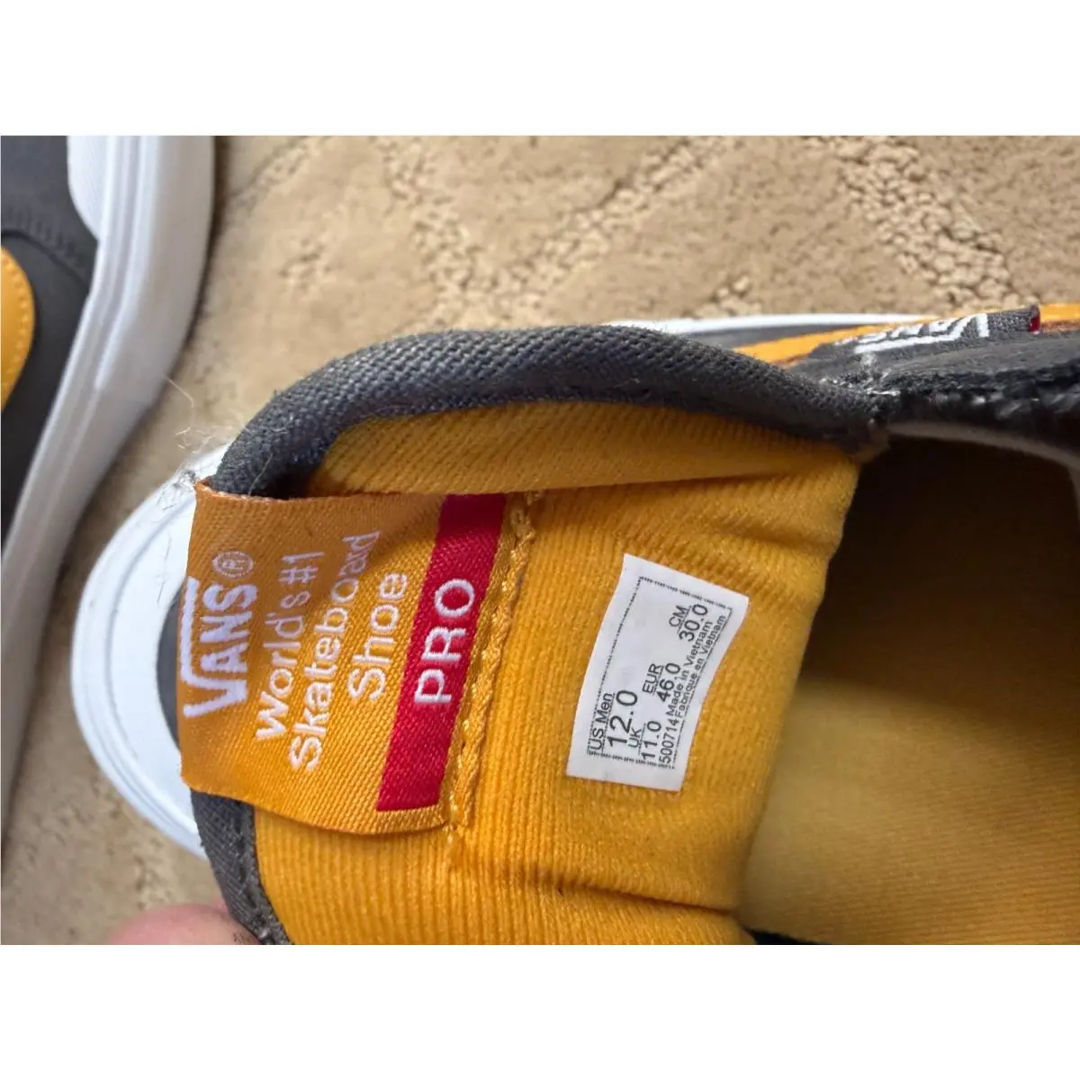 Vans shoes - VANS Style 112 - Style - Pewter/Mango 3