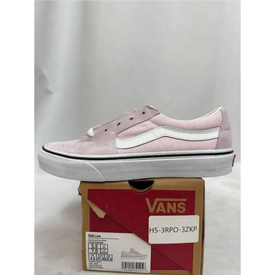 Vans Men`s FU SK8 Low Orchid Ice/true White SIZE-5.5