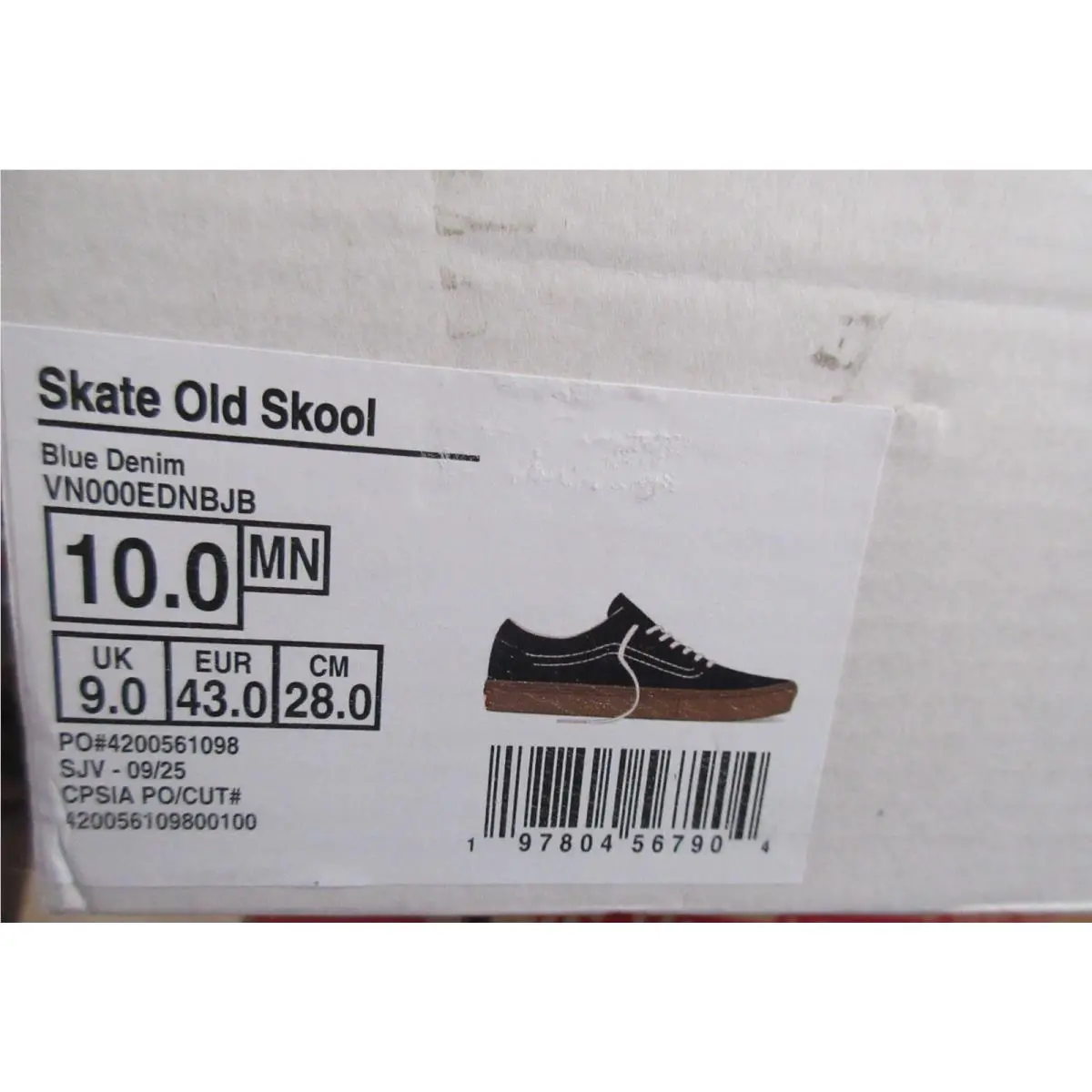 Vans shoes - VN000EDNBJB - VN000EDNBJB - Blue (UPC: 197804567904) 3