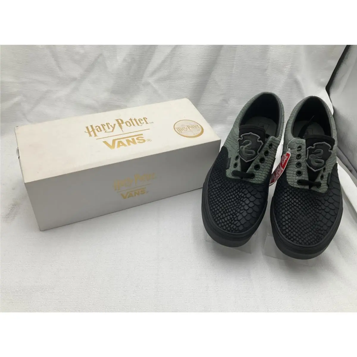 Vans x Harry Potter Era Slytherin Snake Skin VN0A4BV4VXQ Mens Size 9.5 Boxed