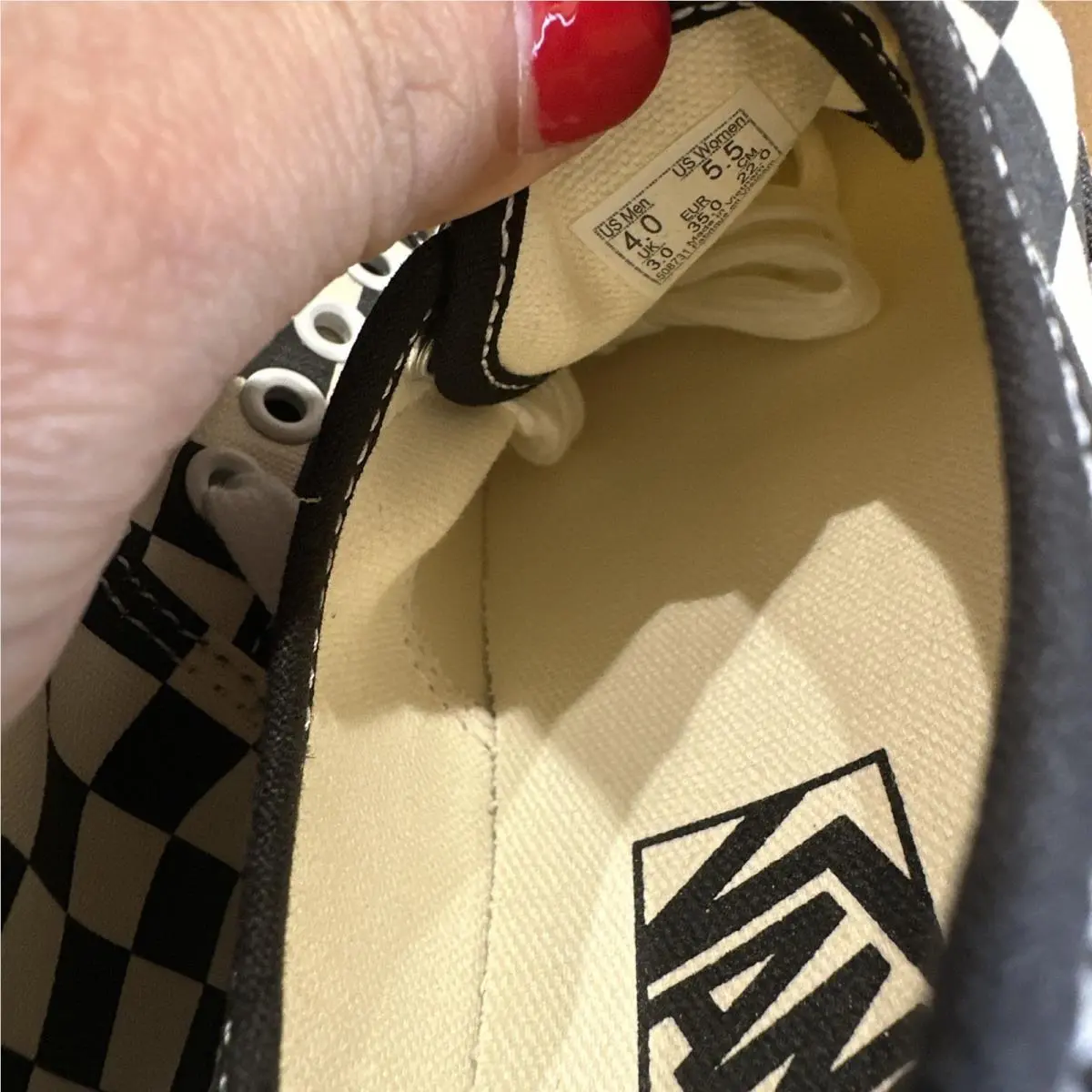 Vans shoes - vans checkerboard - checkerboard - White 6