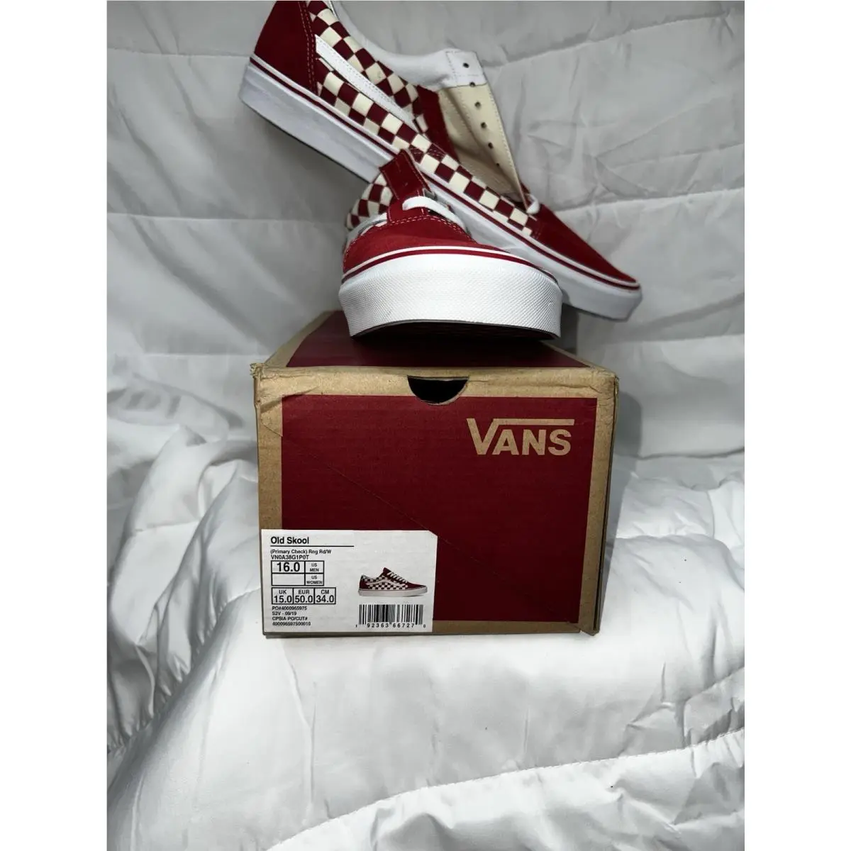 Vans shoes - VANS Old Skool - Old Skool - VNOA38G1POT - Red 2