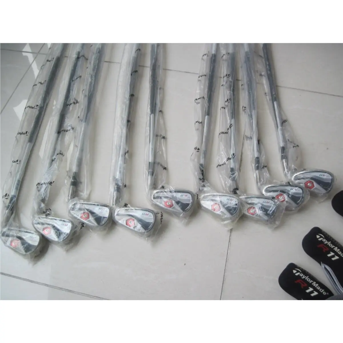 Taylormade R11 Iron Set Carbon Shafts 9 Irons 4-9 A S P