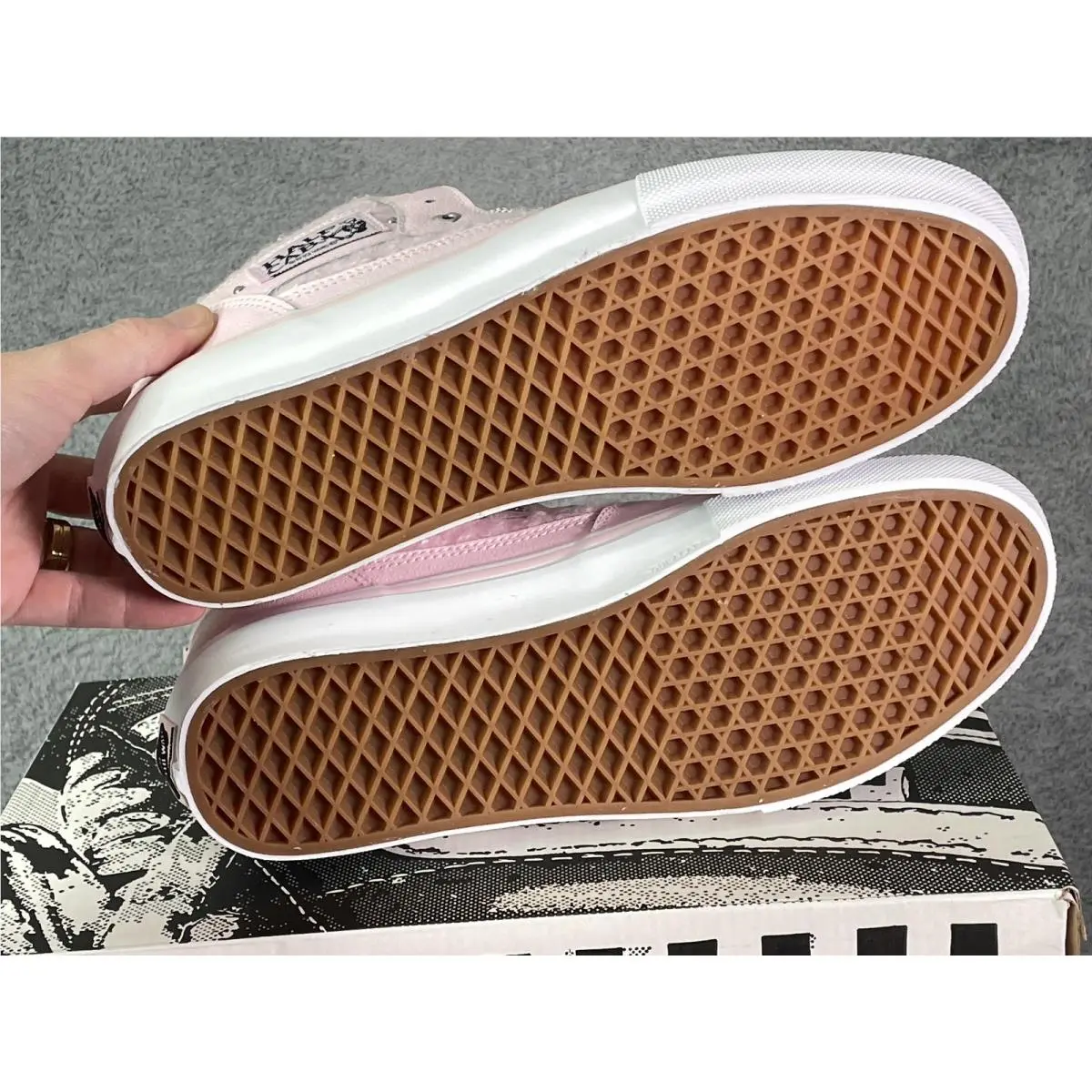 Vans shoes - Vans Skate Half Cab - Skate Half Cab - VN0A5FCDY3K - Pink 10