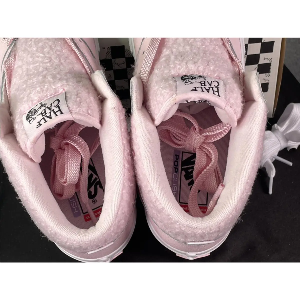 Vans shoes - Vans Skate Half Cab - Skate Half Cab - VN0A5FCDY3K - Pink 11