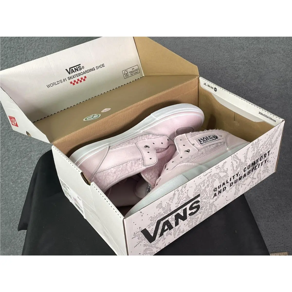 Vans shoes - Vans Skate Half Cab - Skate Half Cab - VN0A5FCDY3K - Pink 17