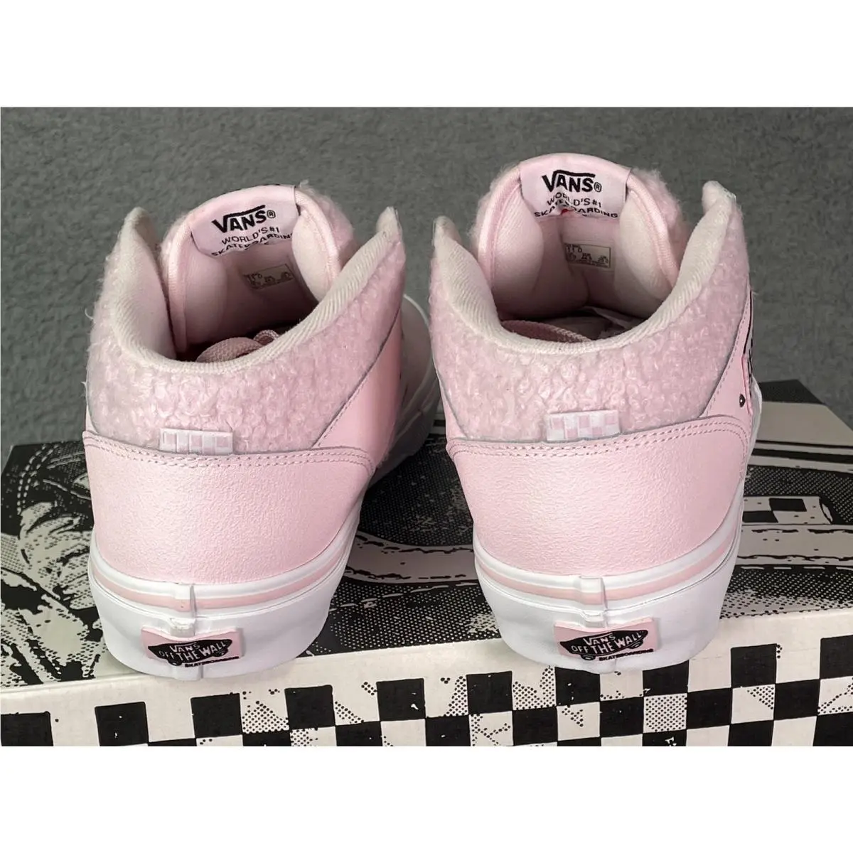 Vans shoes - Vans Skate Half Cab - Skate Half Cab - VN0A5FCDY3K - Pink 6