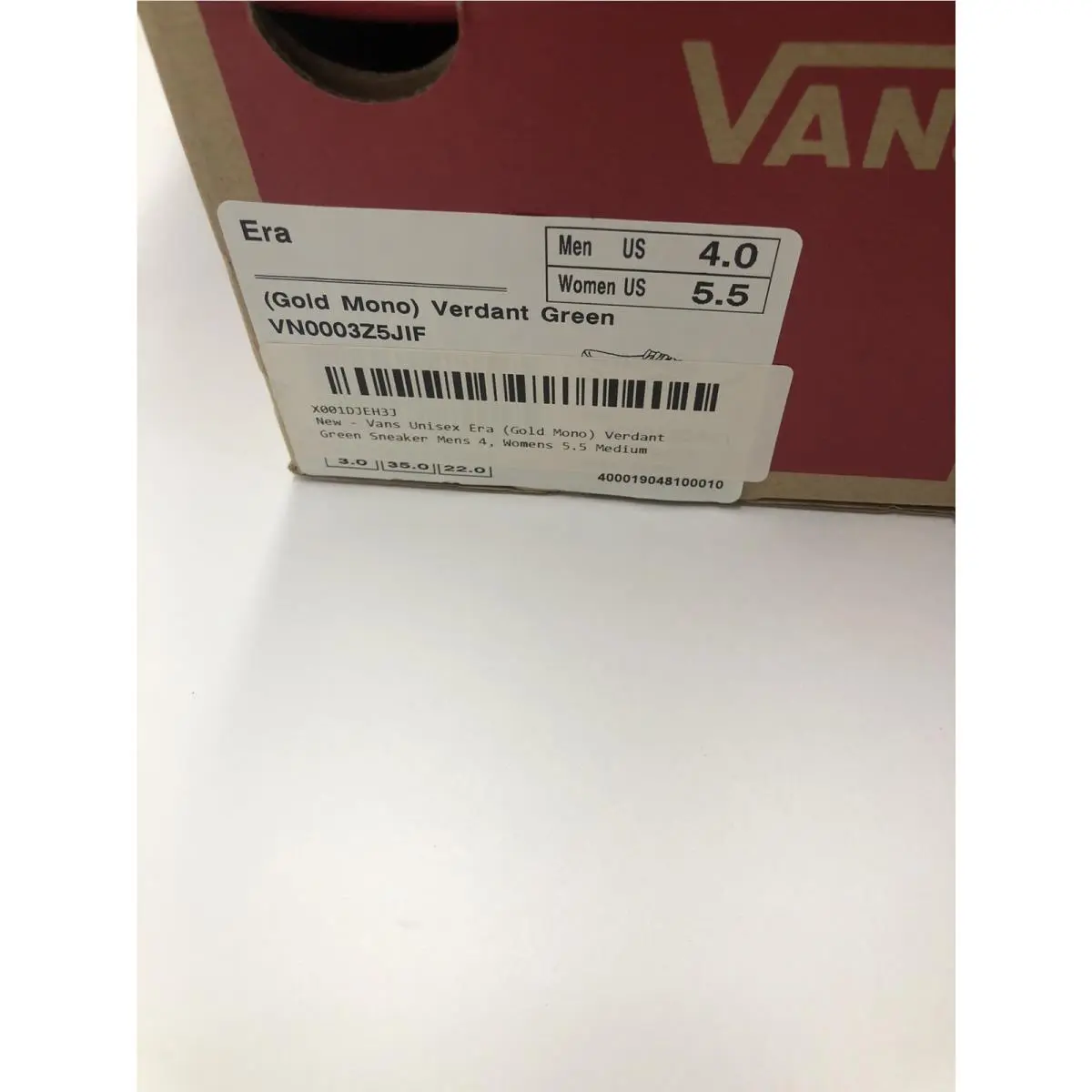 Vans shoes - Era - Era - Green 3