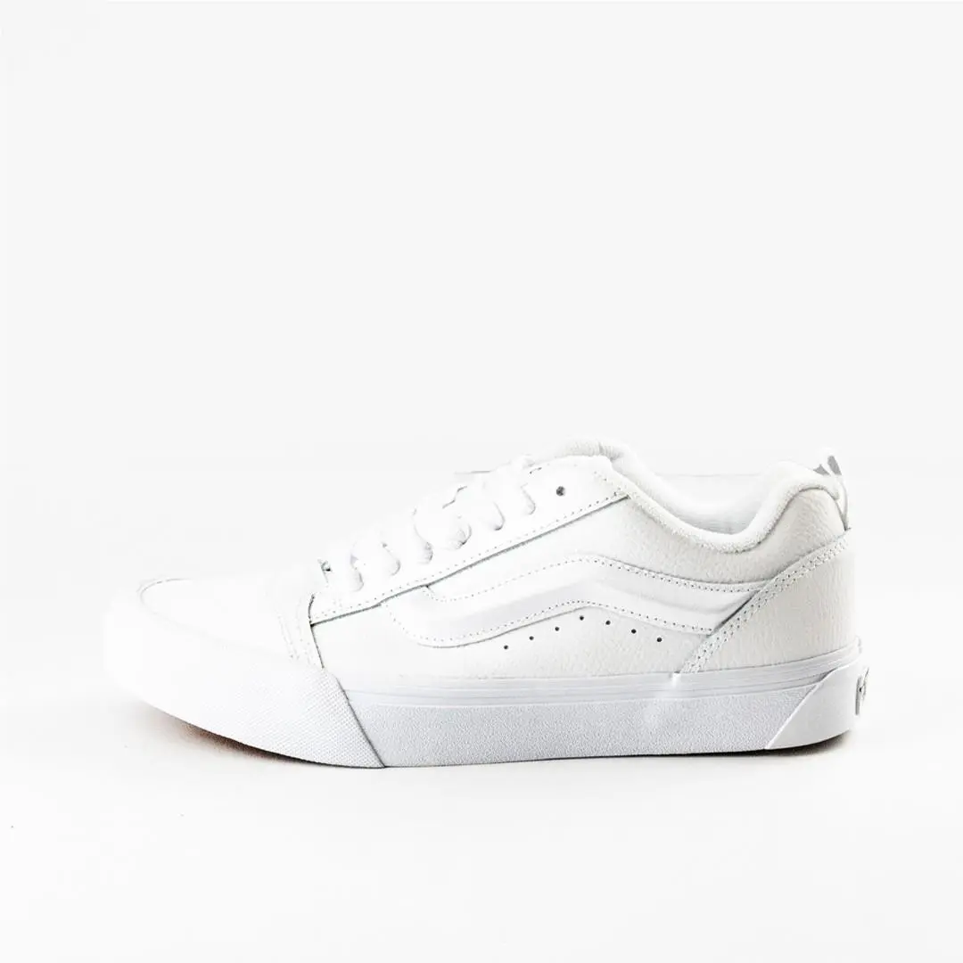 Vans Knu Skool Leather Shoe True White