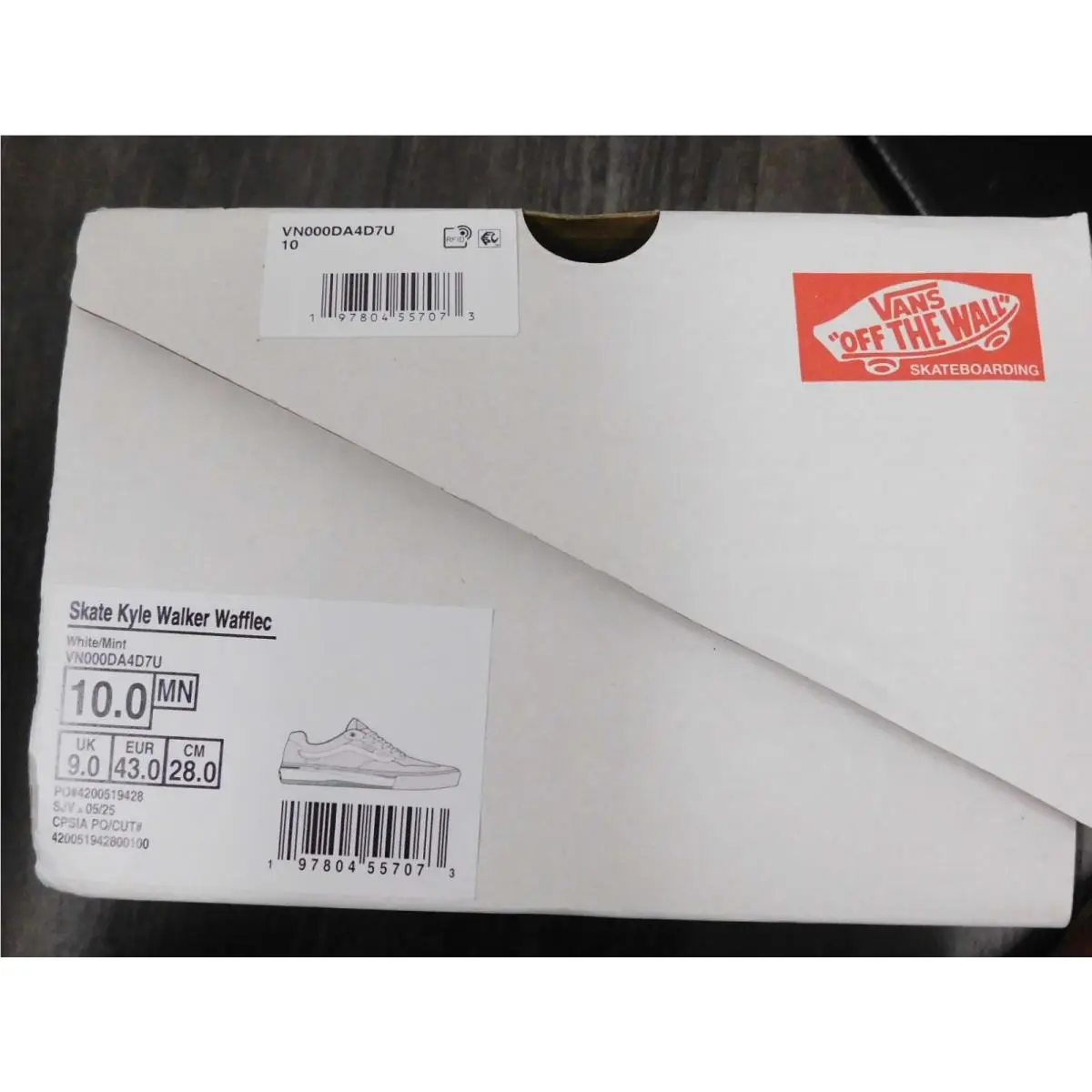 Vans shoes - VANS Kyle Walker - Kyle Walker - White (UPC: 197804557073) 6